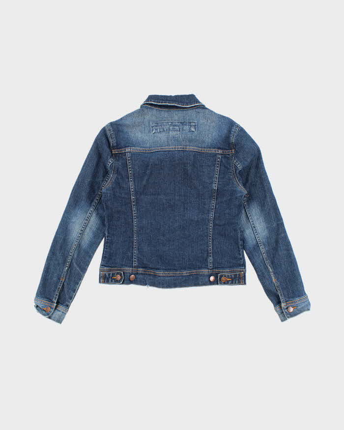 00s Roots Jeans Dark Wash Denim Jacket - M