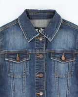 00s Roots Jeans Dark Wash Denim Jacket - M
