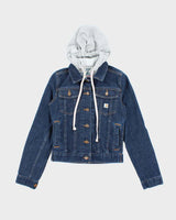 00s Carhartt Hooded Denim Jackets - XS