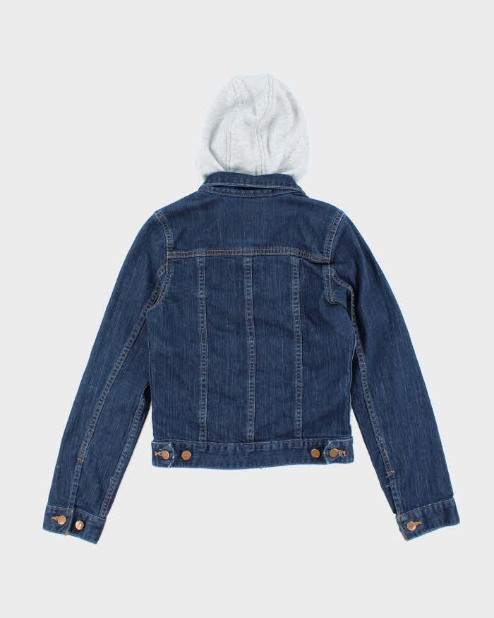 00s Carhartt Hooded Denim Jackets - XS