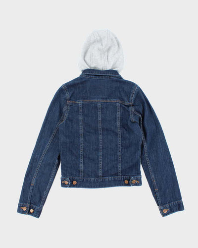 00s Carhartt Hooded Denim Jackets - XS