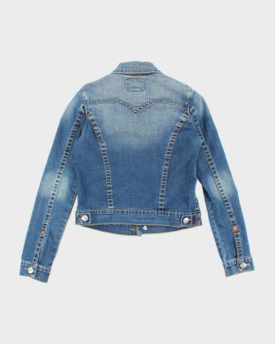Y2K 00s True Religion Fitted Denim Jacket - M