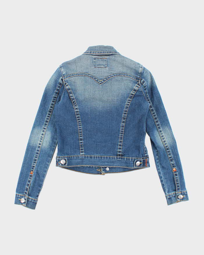 Y2K 00s True Religion Fitted Denim Jacket - M