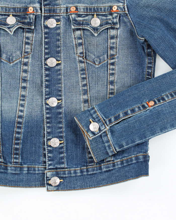 Y2K 00s True Religion Fitted Denim Jacket - M