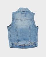 Vintage 2000's Levi's Medium Wash Denim Gilet - S