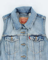 Vintage 2000's Levi's Medium Wash Denim Gilet - S