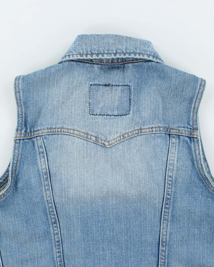 Vintage 2000's Levi's Medium Wash Denim Gilet - S