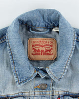 Vintage 2000's Levi's Medium Wash Denim Gilet - S