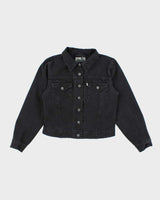 Vintage Y2K Levi's SilverTab Dark Grey Stone Wash Denim Jacket - L