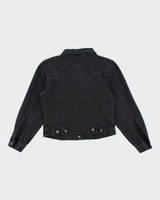 Vintage Y2K Levi's SilverTab Dark Grey Stone Wash Denim Jacket - L