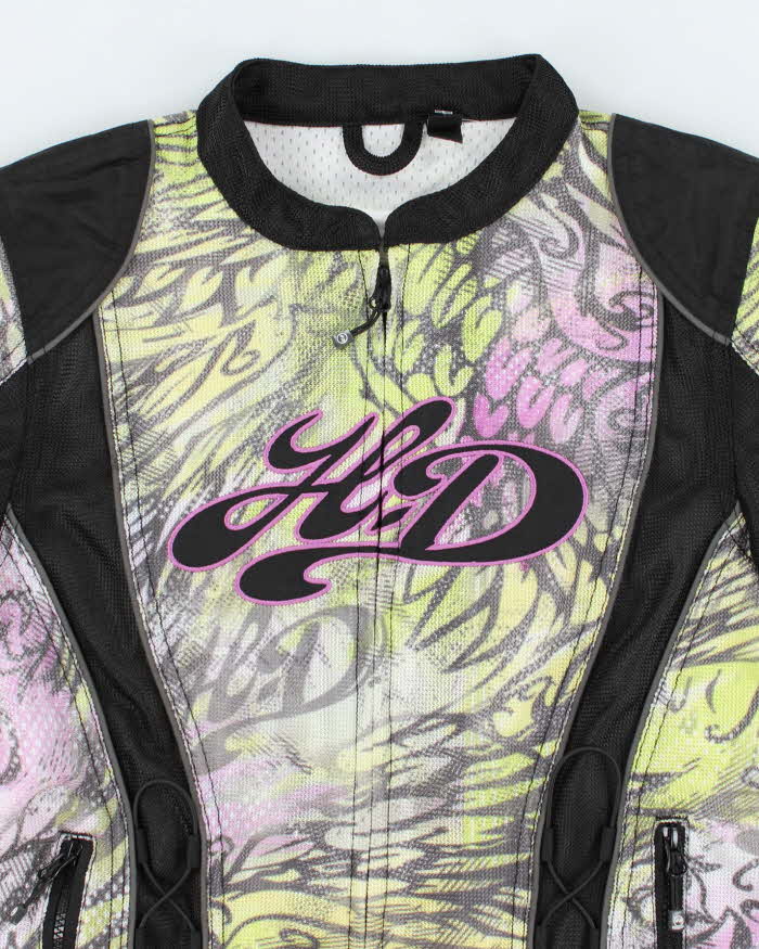 Women's Harley Davidson Sports Biker Jacket - M