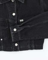 Buffalo Black Corduroy Cropped Jacket - XS