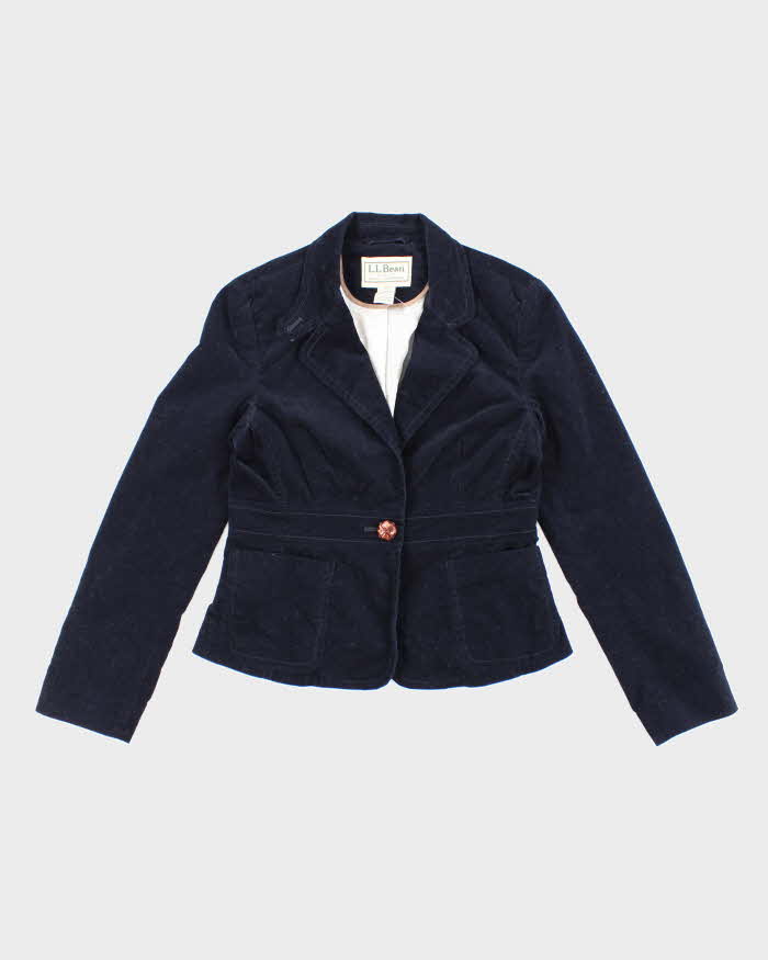 Vintage L.L. Bran Velvet Blazer Jacket - S
