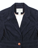 Vintage L.L. Bran Velvet Blazer Jacket - S