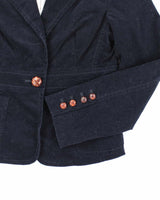 Vintage L.L. Bran Velvet Blazer Jacket - S