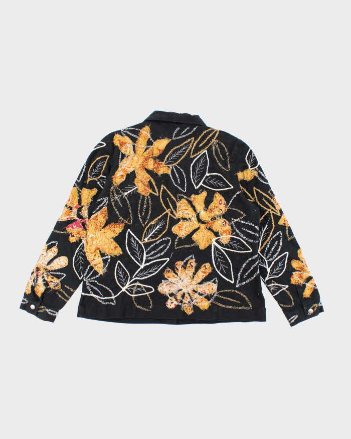 Vintage Laura Ashley Embroidered Jacket - L
