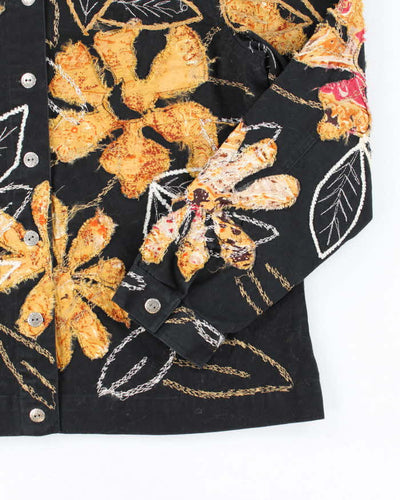 Vintage Laura Ashley Embroidered Jacket - L