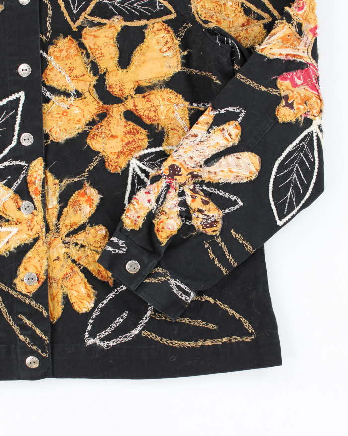 Vintage Laura Ashley Embroidered Jacket - L