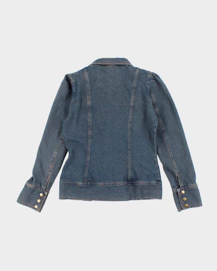 Vintage Y2k 00s Coral Sylph Denim Jacket - S