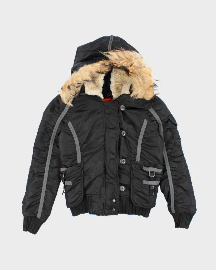 Vintage Avirex NYC Flight Bomber Jacket - M