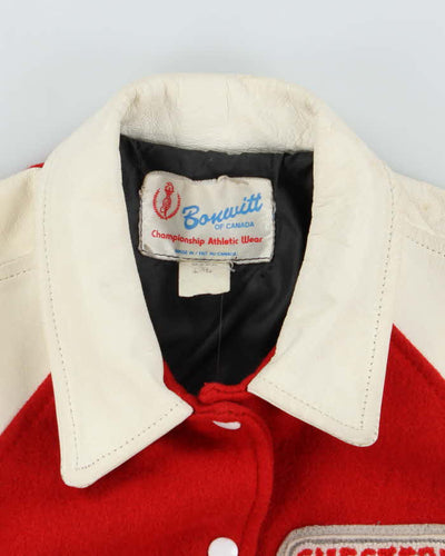 Vintage 80's Chestermere Lakers Basketball Embroidered Varsity Jacket - S