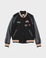 Vintage 00s Coach Wool &amp; Leather Varsity Jacket - S