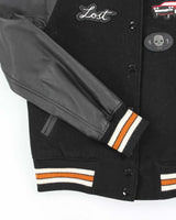 Vintage 00s Coach Wool &amp; Leather Varsity Jacket - S