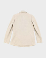 Vintage 80s 90s Salvatore Ferragamo Wool Blazer Jacket - S