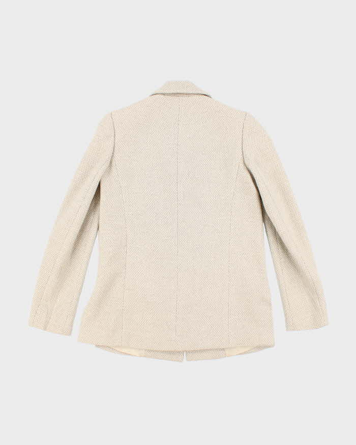 Vintage 80s 90s Salvatore Ferragamo Wool Blazer Jacket - S
