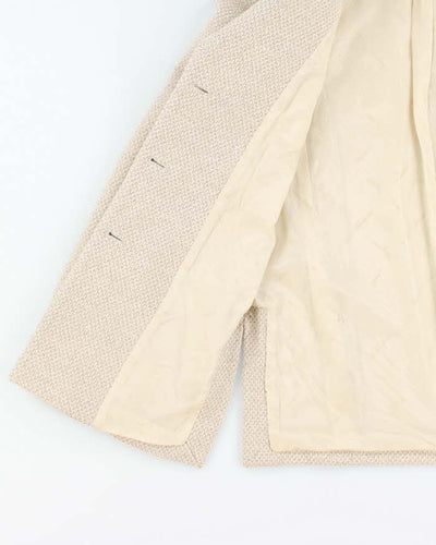 Vintage 80s 90s Salvatore Ferragamo Wool Blazer Jacket - S
