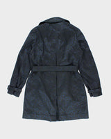 Vintage Y2k 00s Stella McCartney Leopard Print Trench Coat - M