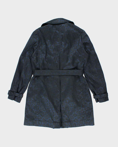 Vintage Y2k 00s Stella McCartney Leopard Print Trench Coat - M