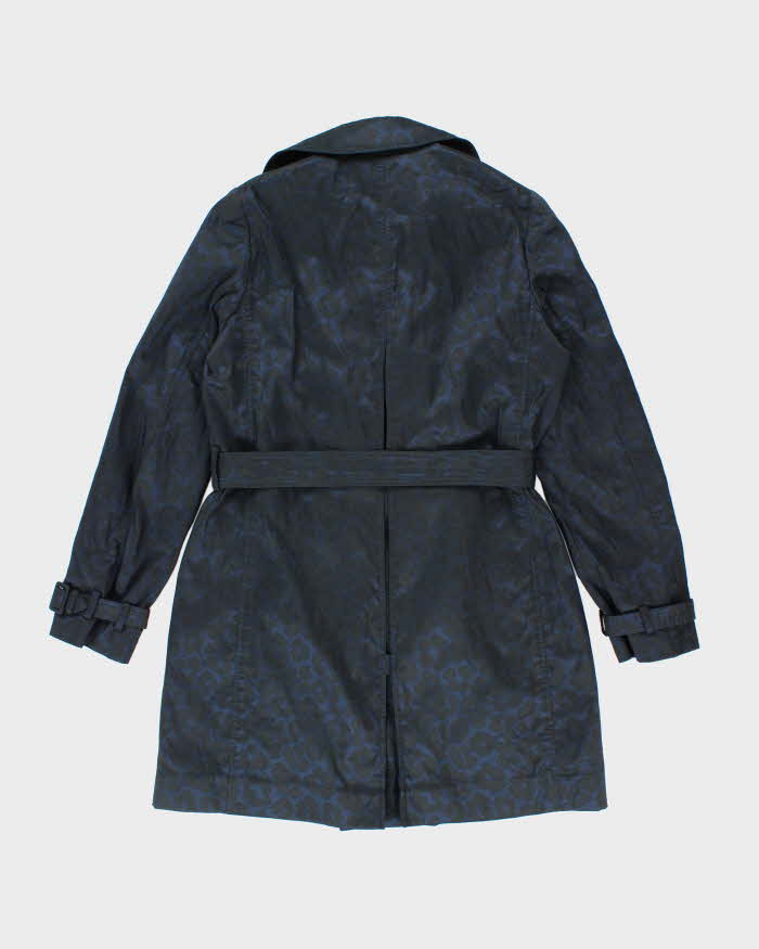 Vintage Y2k 00s Stella McCartney Leopard Print Trench Coat - M