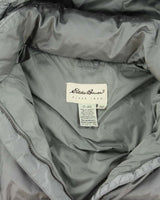 Vintage 90s Eddie Bauer Silver Down Puffer Jacket - M
