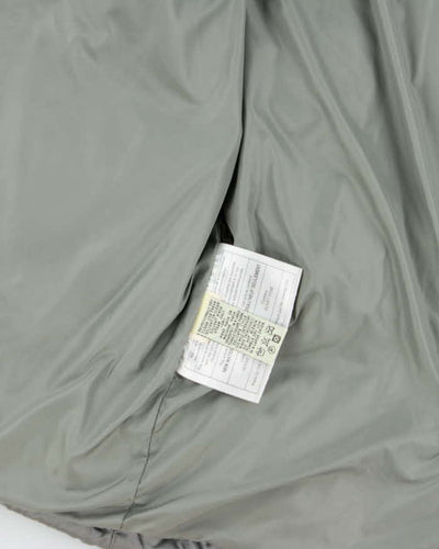 Vintage 90s Eddie Bauer Silver Down Puffer Jacket - M