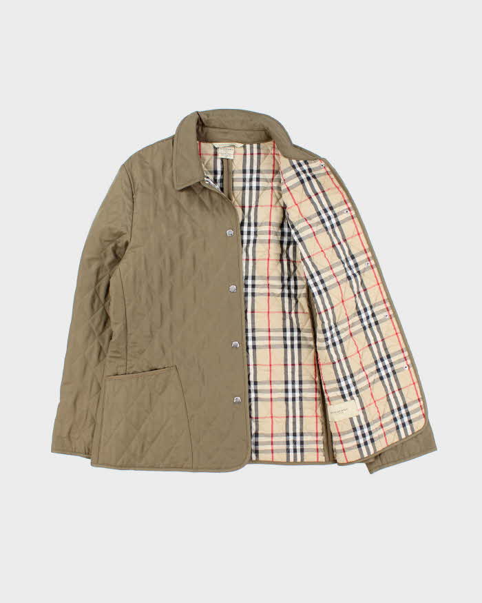 Vintage Burberry Quilted Jacket - L
