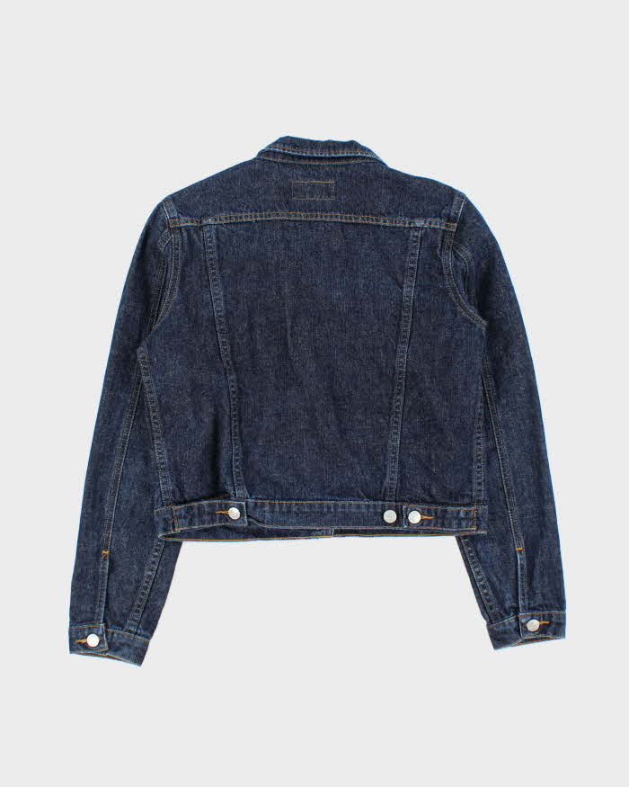 Vintage 90s Polo Jeans Ralph Lauren Cropped Denim Jacket - M