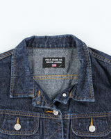 Vintage 90s Polo Jeans Ralph Lauren Cropped Denim Jacket - M