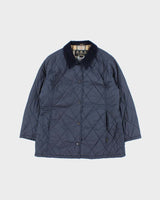 Vintage Barbour Quilted Jacket - L