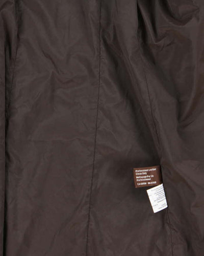 Vintage Danier Long Lightweight Leather Jacket - S