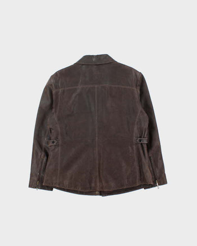 Vintage Cruze Brown Leather Jacket - L