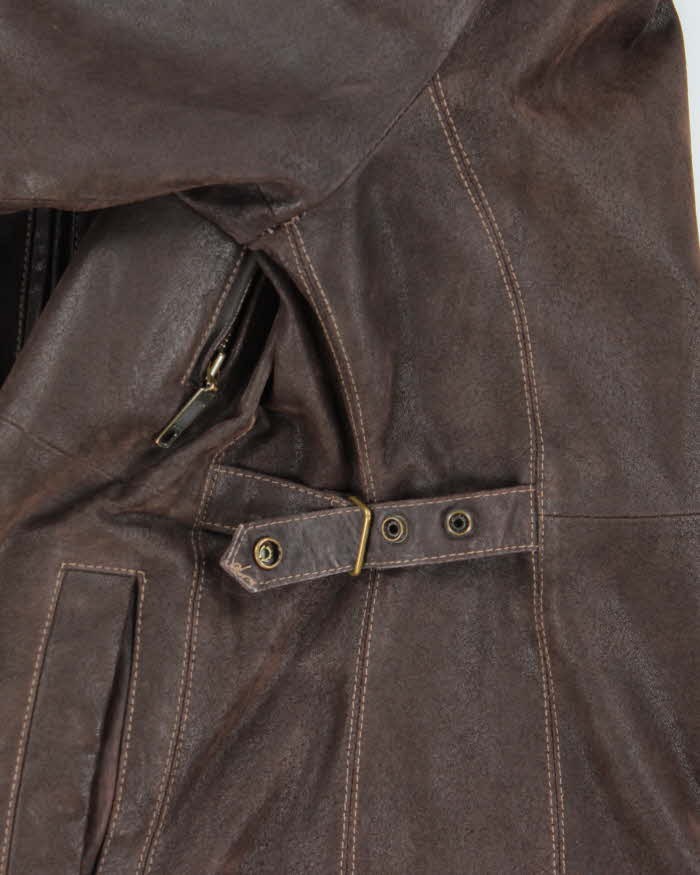 Vintage Cruze Brown Leather Jacket - L