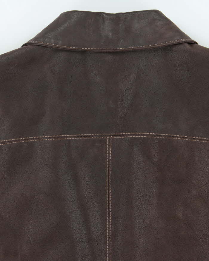 Vintage Cruze Brown Leather Jacket - L