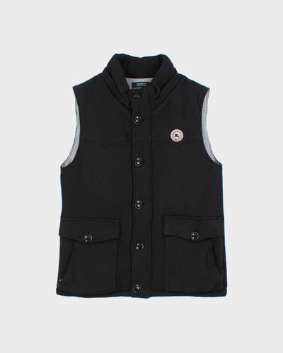 Vintage Burberry Black Label Puffer Gilet - S