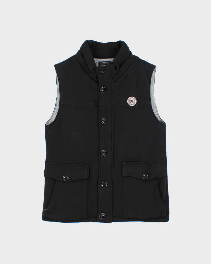Vintage Burberry Black Label Puffer Gilet - S