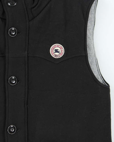 Vintage Burberry Black Label Puffer Gilet - S