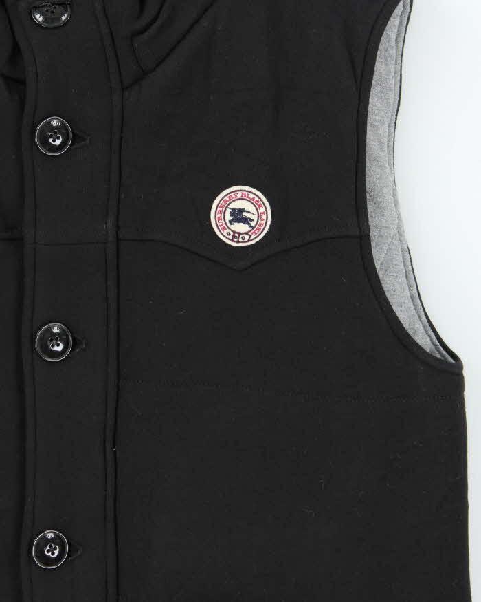 Vintage Burberry Black Label Puffer Gilet - S
