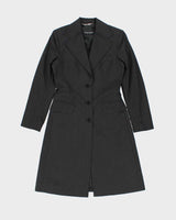 Vintage Dolce &amp; Gabbana Longline Wool Suit Jacket - S