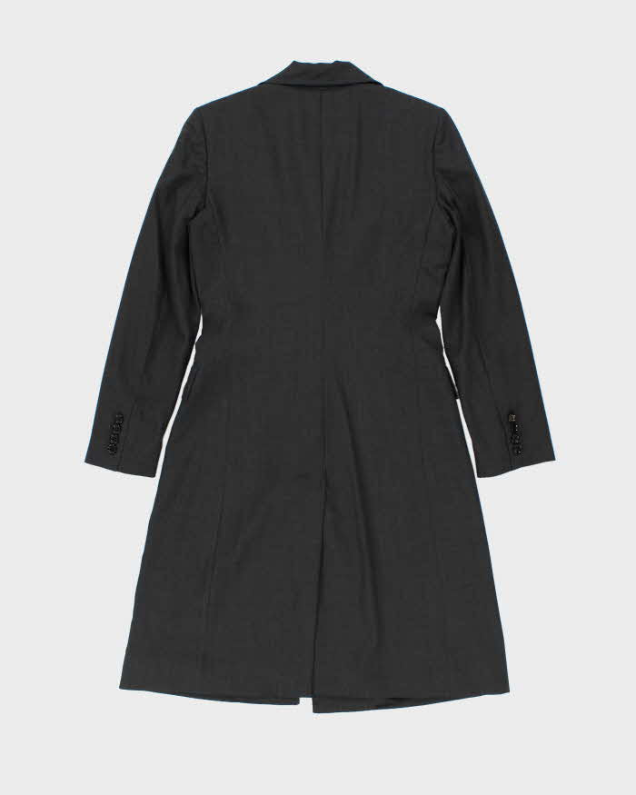 Vintage Dolce &amp; Gabbana Longline Wool Suit Jacket - S
