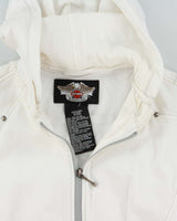 Vintage Y2k 00s Harley Davidson Lightweight Embroidered Jacket - S